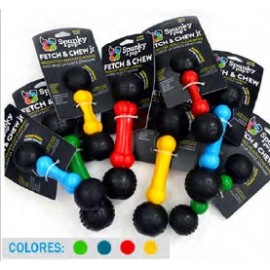 Spunky Hueso Fetch y Chew
